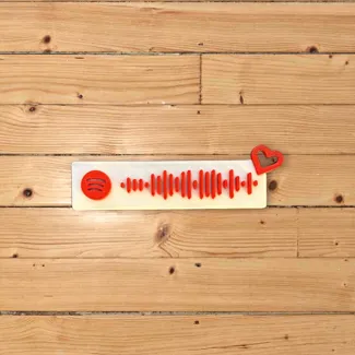 Spotify Valentines Day Keychain