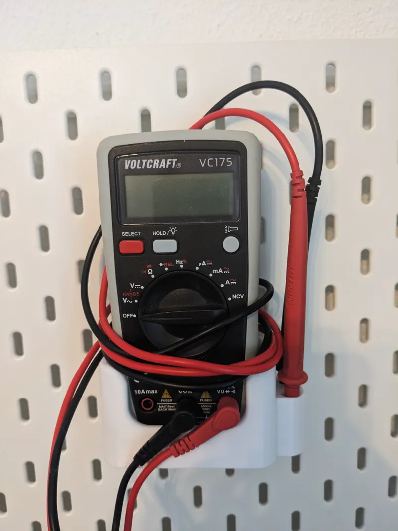 Skadis Multimeter Holder (Minimal Support)