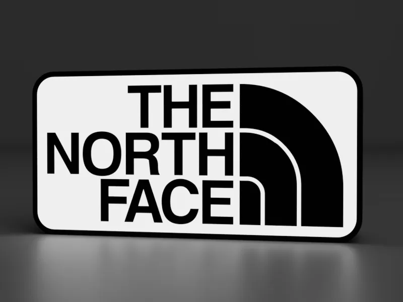 The North Face Logo LED LightBox