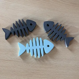 Poisson Squelette - skeleton Fish