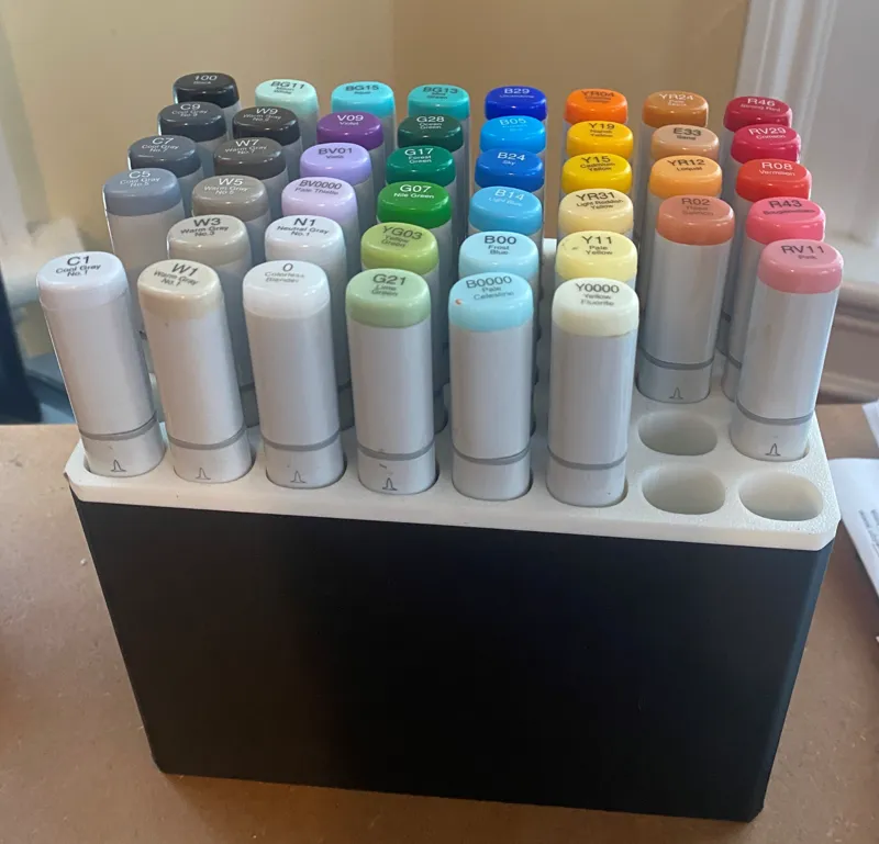 Copic Marker box - 48 Markers