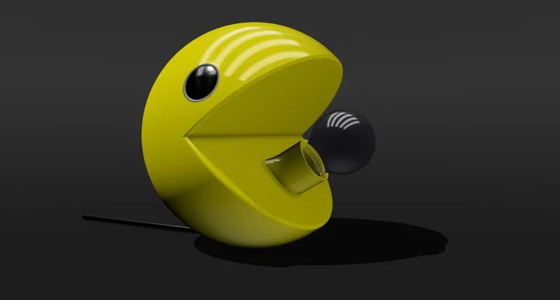Pac Man Lamp