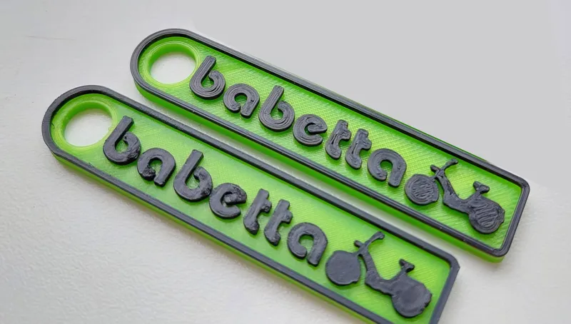 Babetta keychain