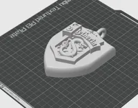 Porte-clés Harry Potter Serpentard — photo 1