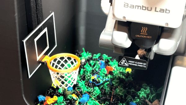 "Poop Shoot" Basketball Goal - Bambu Labs A1