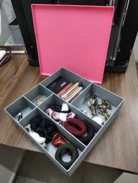 Boîte de rangement à compartiments — photo 1