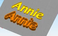 Enseigne lumineuse « Annie » — photo 1