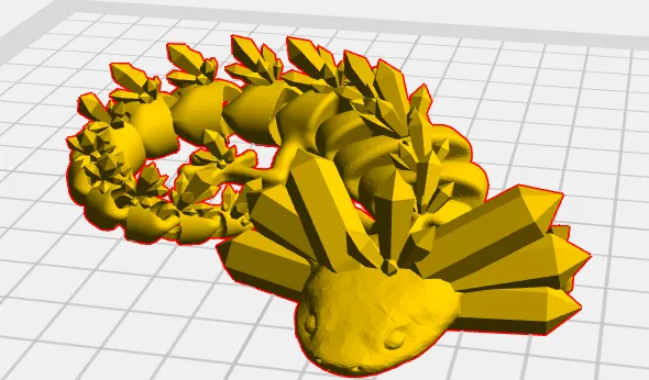 Flexi Articulated Crystalotl