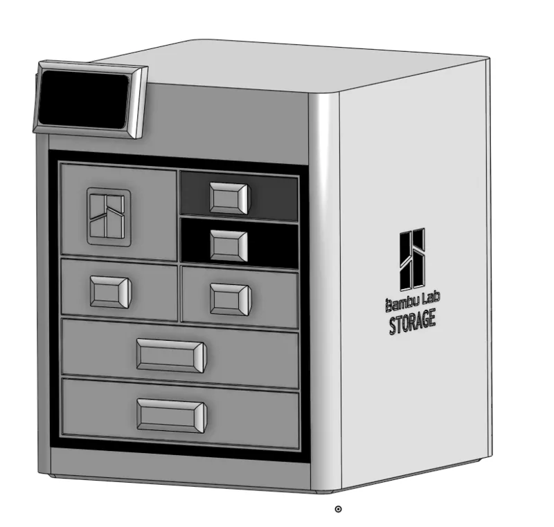 BAMBU LAB STORAGE | DRAWERS | EASY PRINT | PRINTABLE UPGRADES - CLEAN - SCALABLE