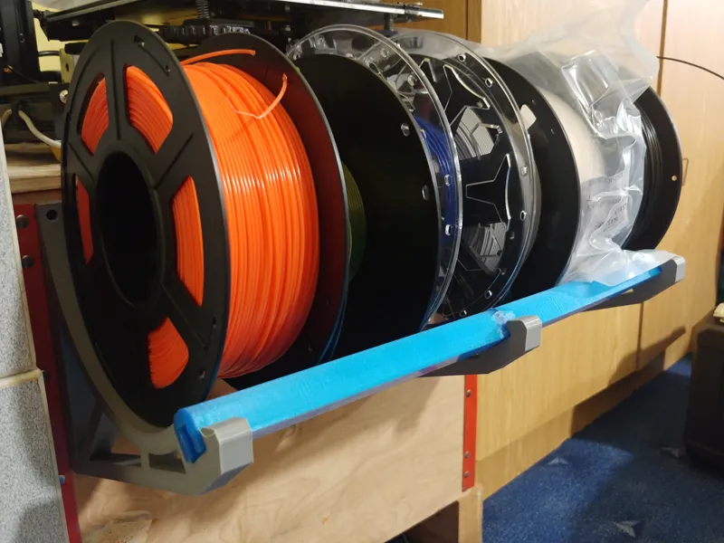 filament spool wall holder