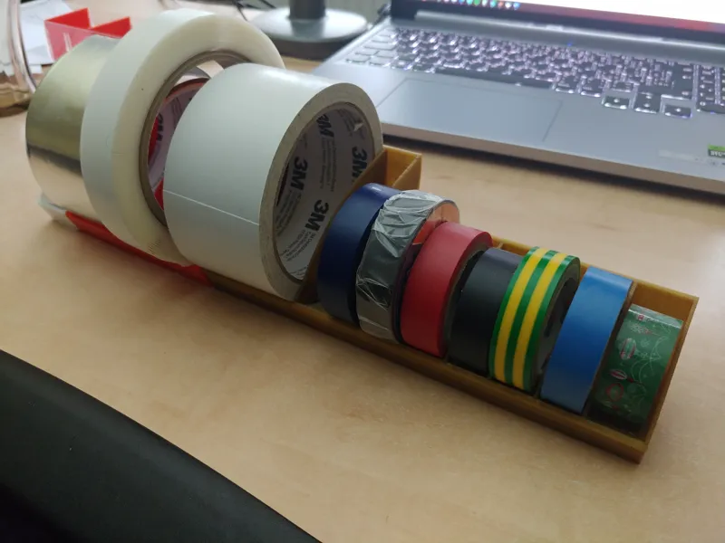 tape ducktape organizer