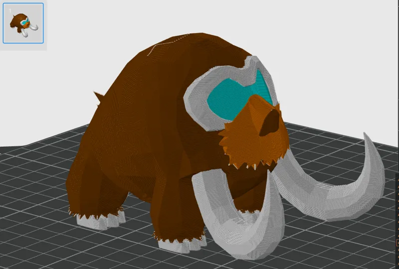 multicolor mamoswine 4 colors Pokémon