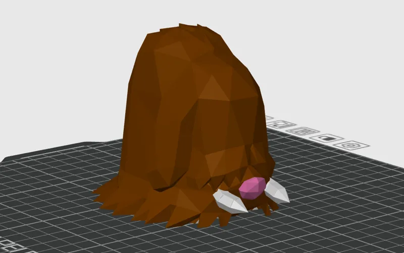 improved multicolor piloswine 3 colors Pokémon