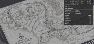 Map of Middle Earth using 0.2mm nozzle
