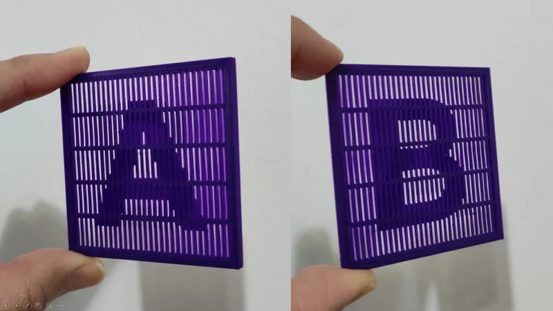 illusion Lenticular 光柵透視模型