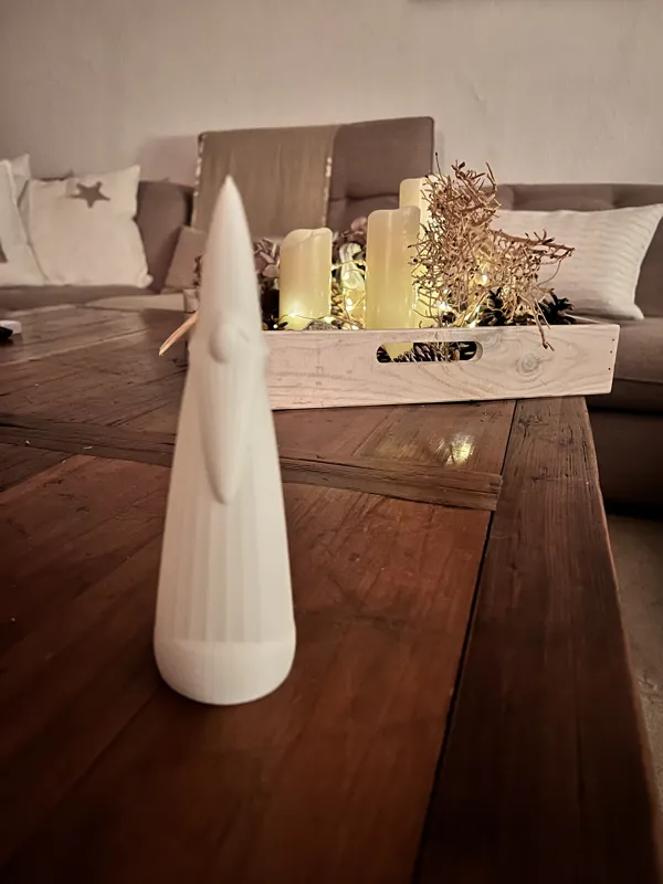 Gnome Blanc élégant