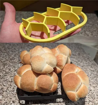 Czech bun stamper. Razidlo na housky