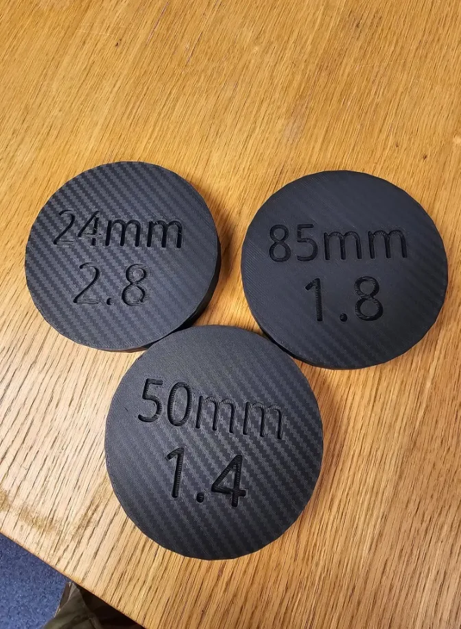 87mm Cine Lens Front cap