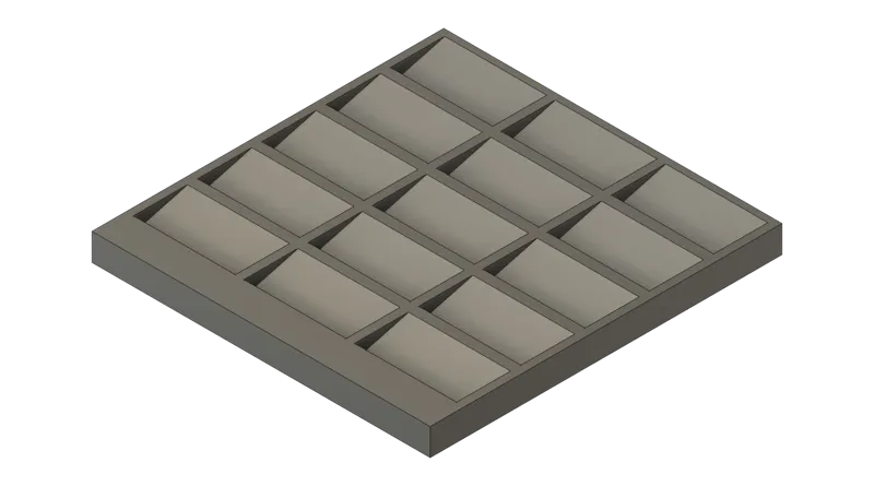 Game Boy Cartridge Display Holder Flat