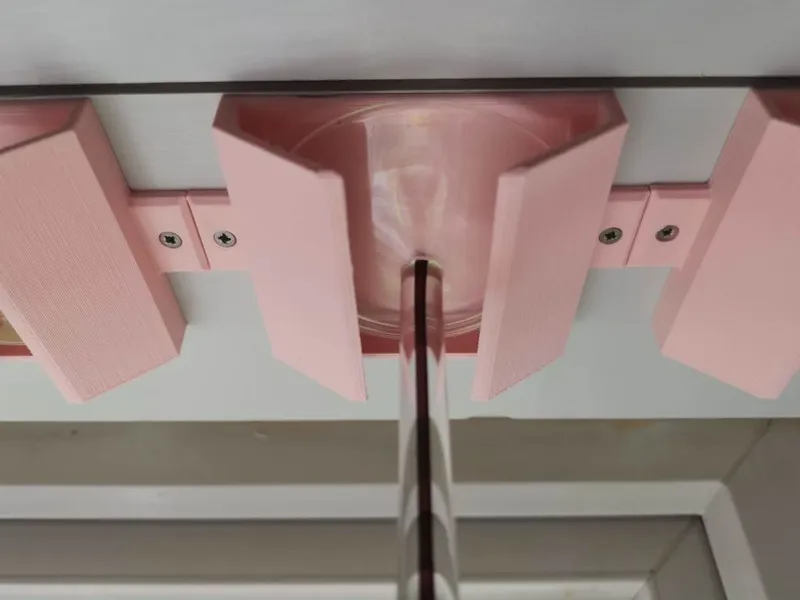 Wine Glass Holder Under Shelf Hanger