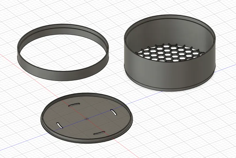 Simple filament dryer as addon for food dehydrator