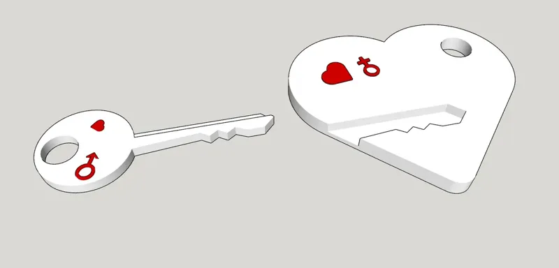 Lovers keichains 