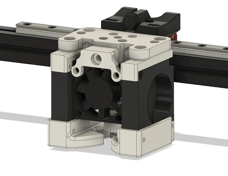 Voron0 Reduce Large Scale Tool Head V0.1(Voron0-4010风扇工具头)