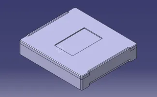 Brick Figure Tray Organizer with Lid (Short & Tall Versions)