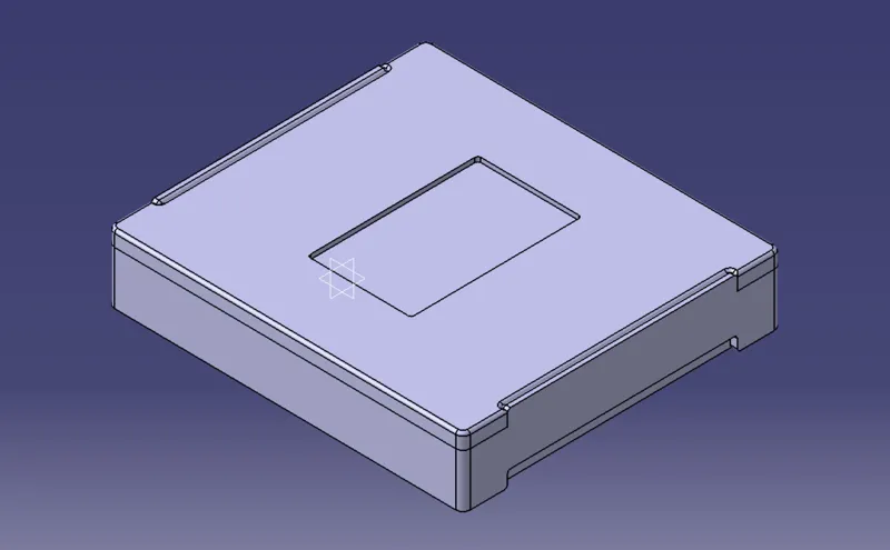 Brick Figure Tray Organizer with Lid (Short & Tall Versions)