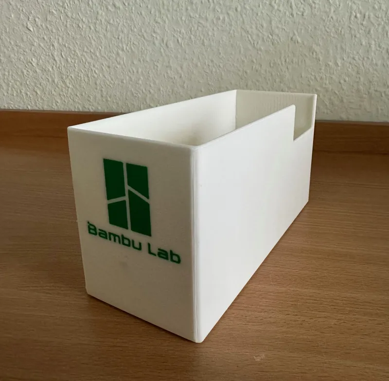 Slide Out Poop Bucket Bambu Logo
