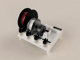 AMS for large and small spools