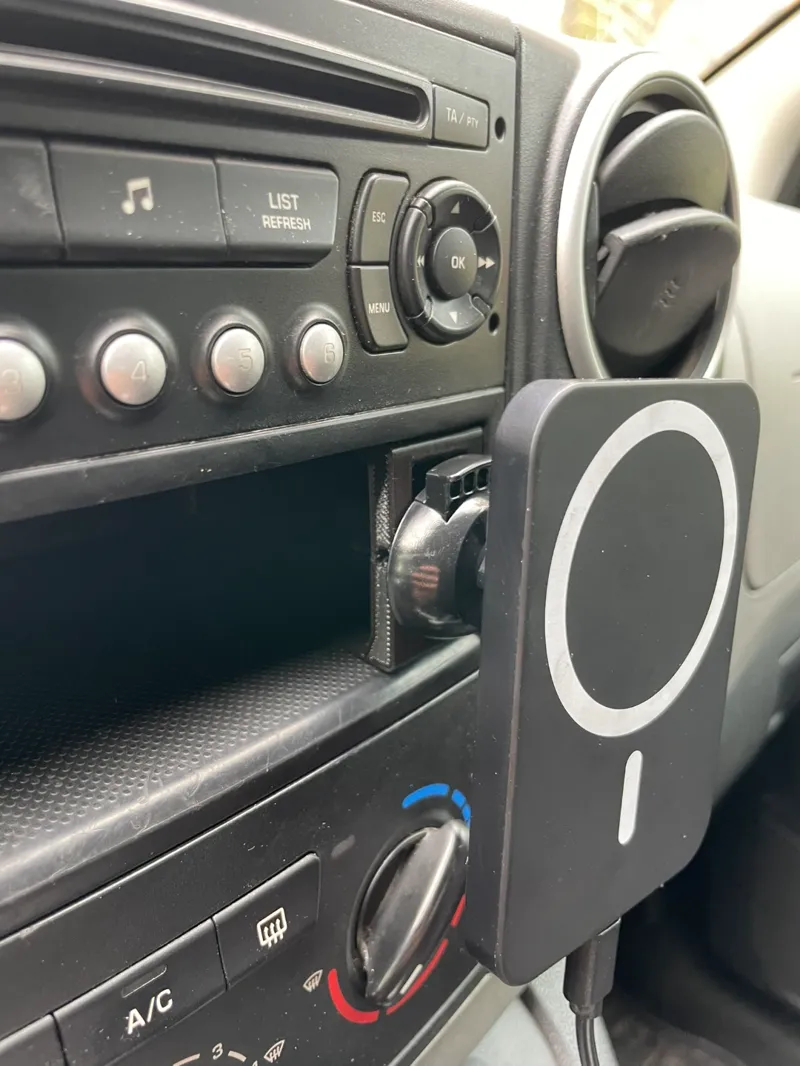 Phone holder mount Citroen BERLINGO 2 (2008-2018)