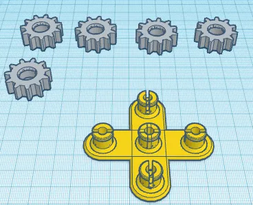Gear Fidget Spinner