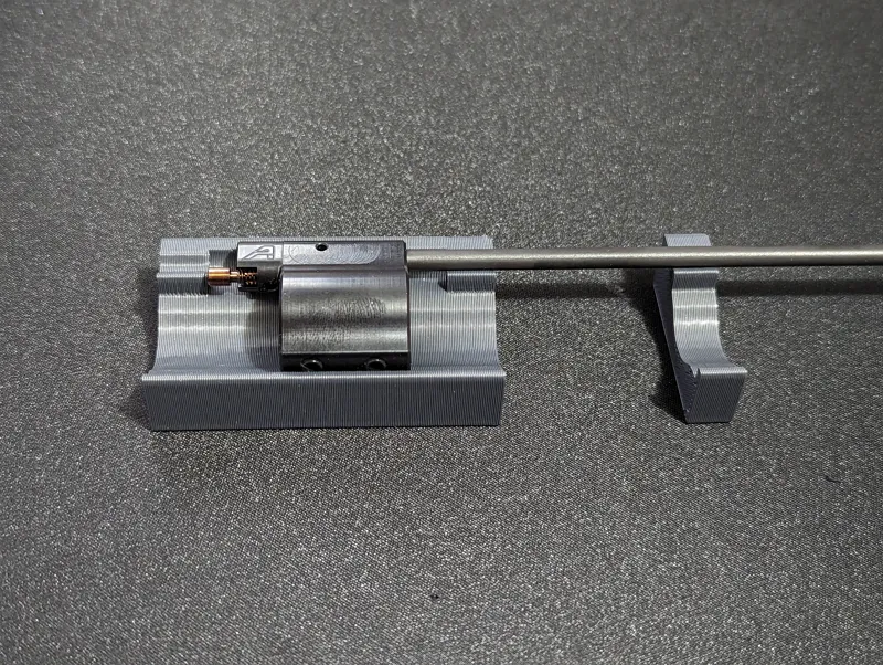 Gas Block Jig - Aero Precision low profile adjustable gas block