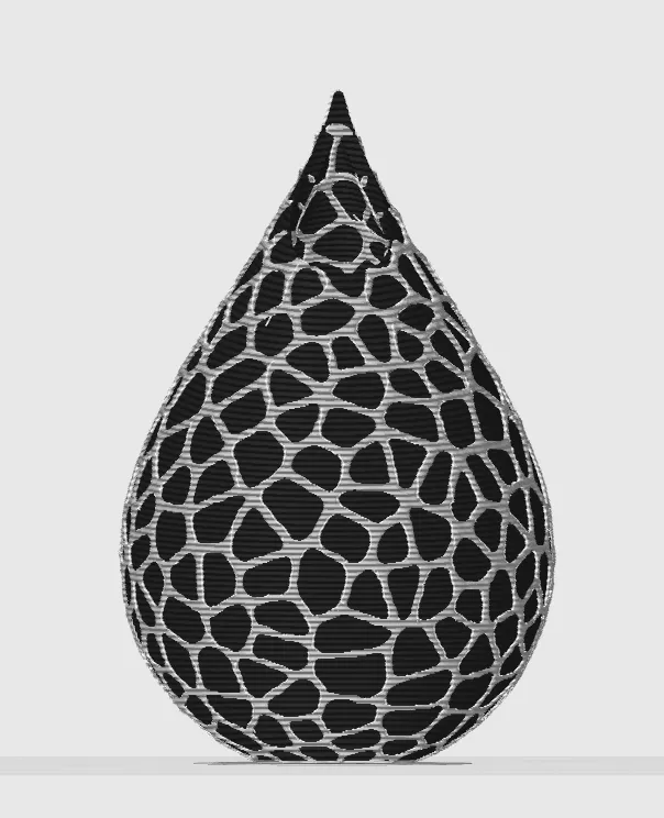 Vase voroni 2in1