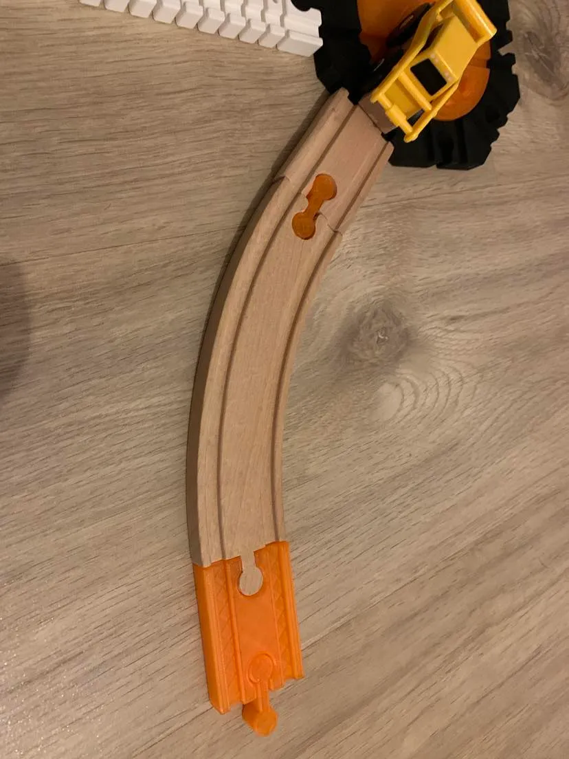 Universal rail train wood (Ikea, Playtive etc.) by cony40sw MakerWorld