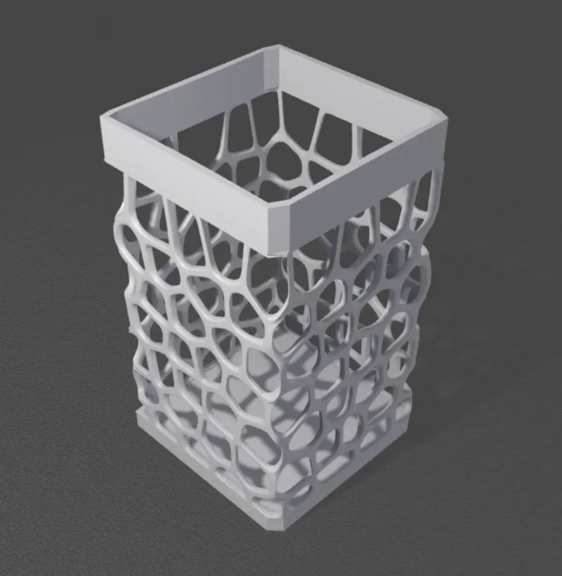 square vase