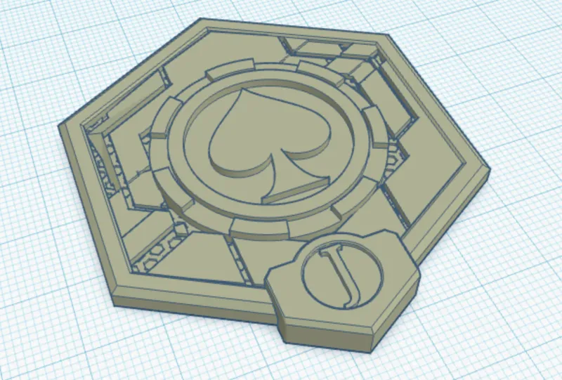 RIP OFF of 3D printing badge in maker world