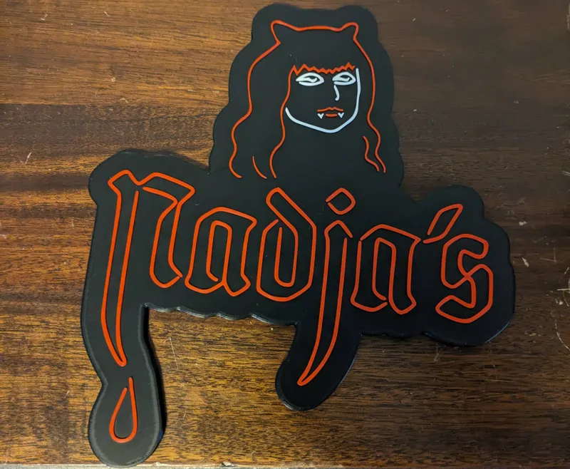 Nadja's Nightclub Sign - Remix