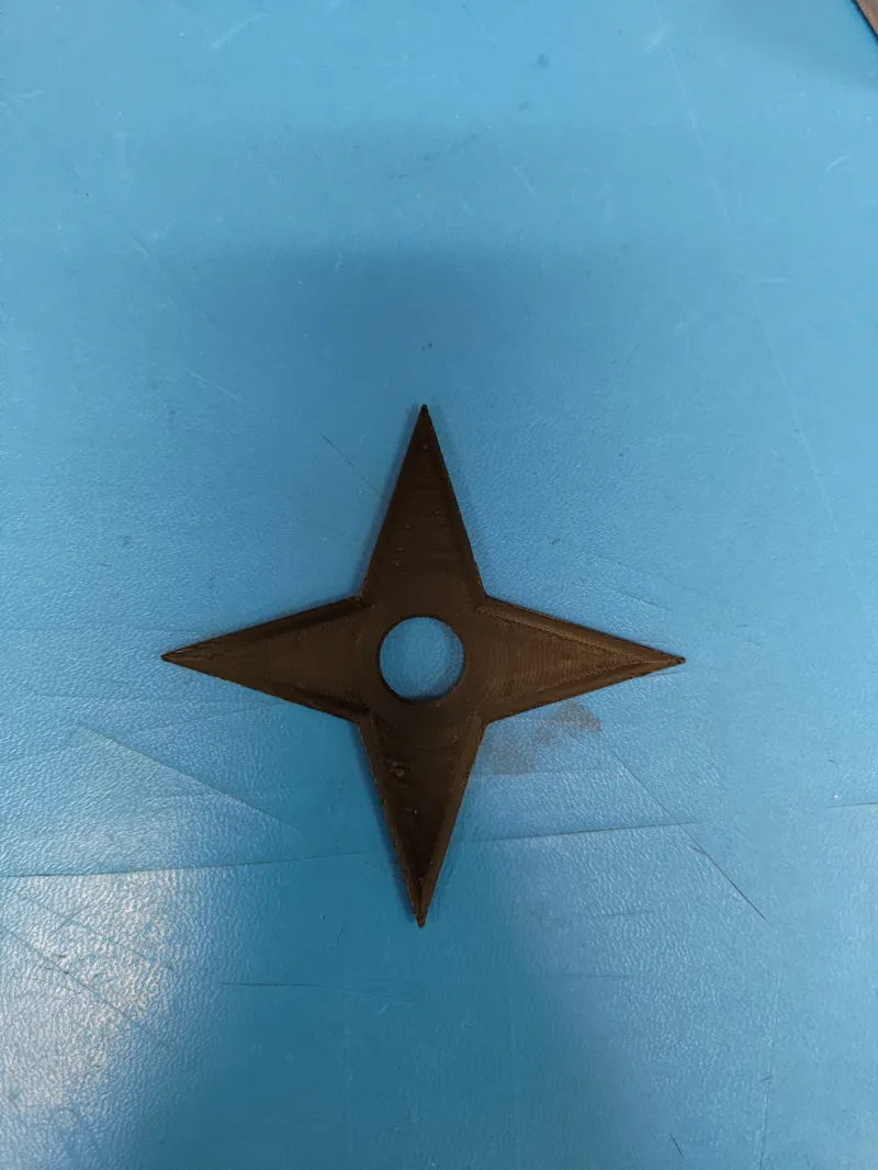 Shuriken with Storage Box