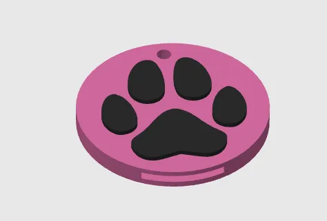 Dog Paw Keychain - dose opener