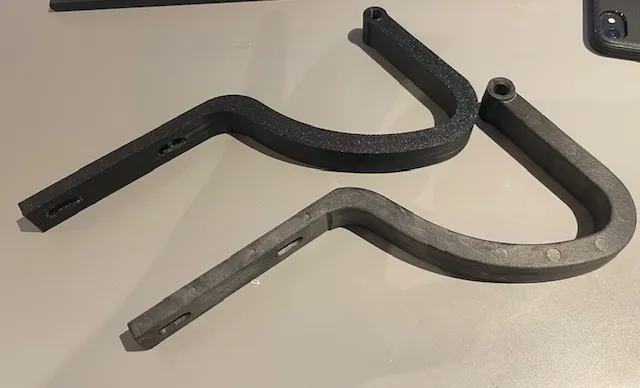 Tesla roadster hood hinge