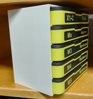 Small Items Box 5-space Rack / Holder