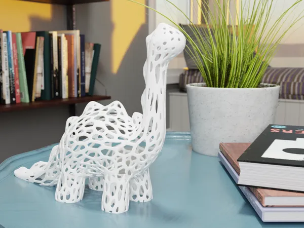 Dinosaure Voronoi