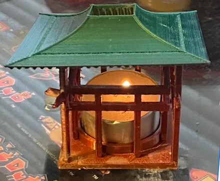 candle holder temple