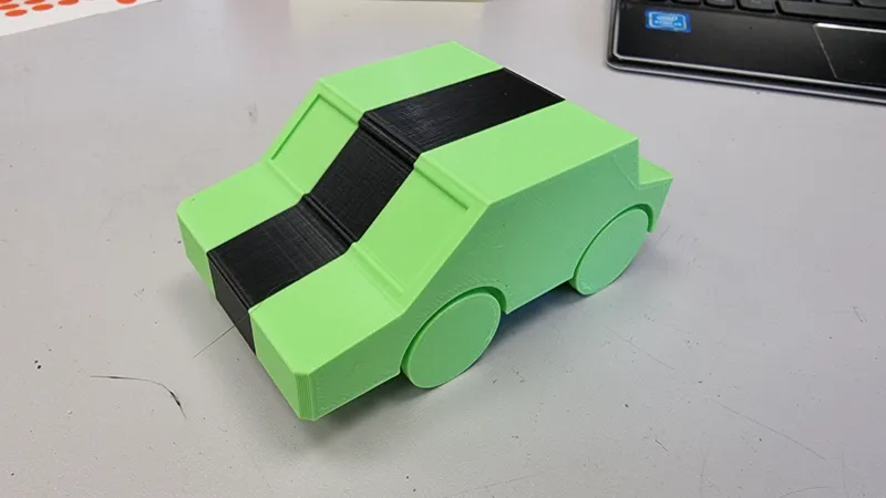 Car toy - print in place