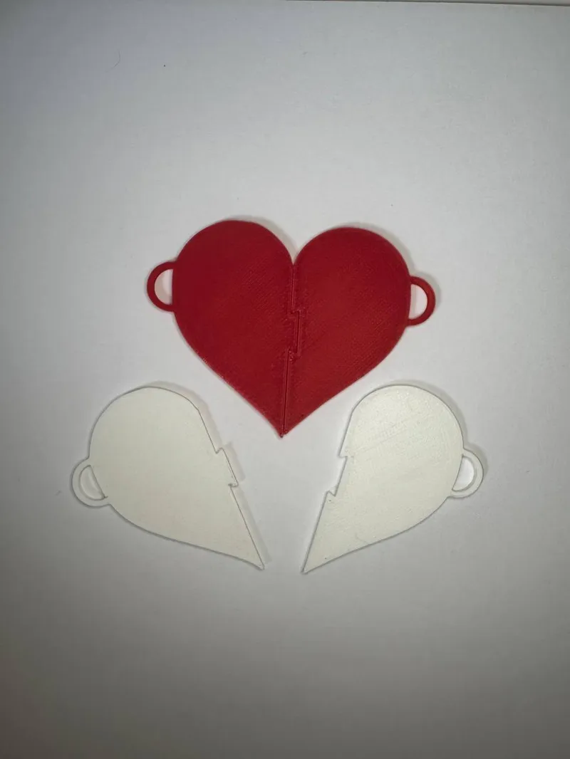 VALENTINE HEARTH  KEYCHAIN<3