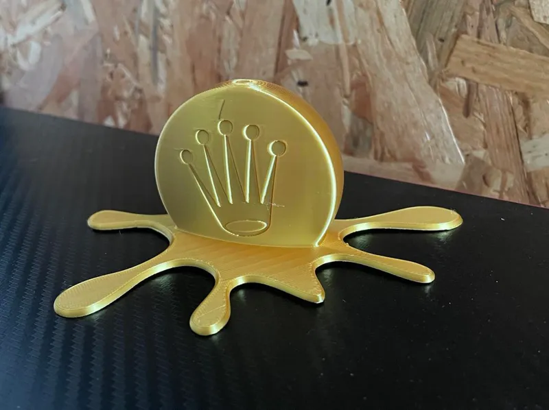 Pill Rolex melted