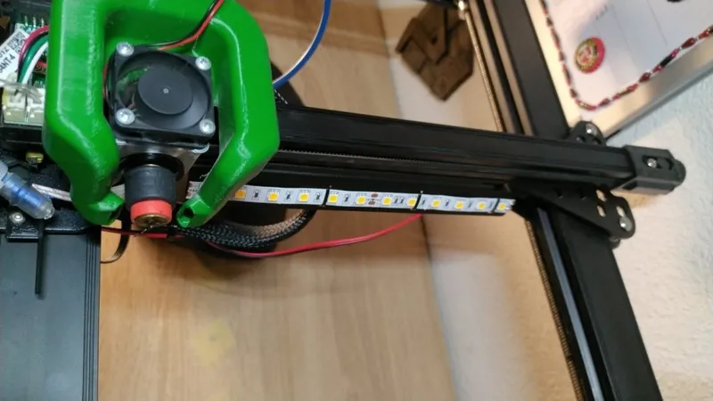 CR6-SE Led bar adaptor for upgrade from Aliexpress