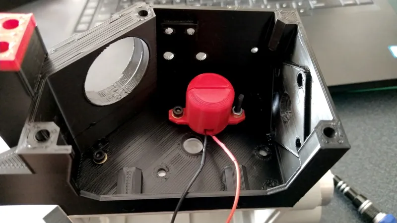 Rumble motor mount